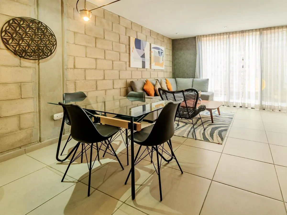 Modern Design Loft W Gym Coworking 2 Bd 102 Apartment Guadalajara